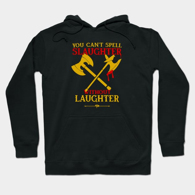 Dungeon and Dragons Quote:  Swords Don't Kill, DM's do! Hoodie by DragonQuest